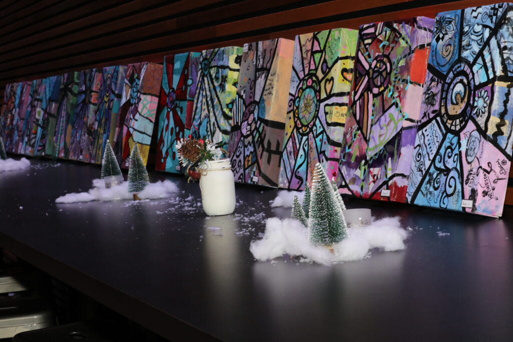 Musical Mixed with Art Display