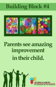 Building Block 4 - Parents see Amazing Improvements