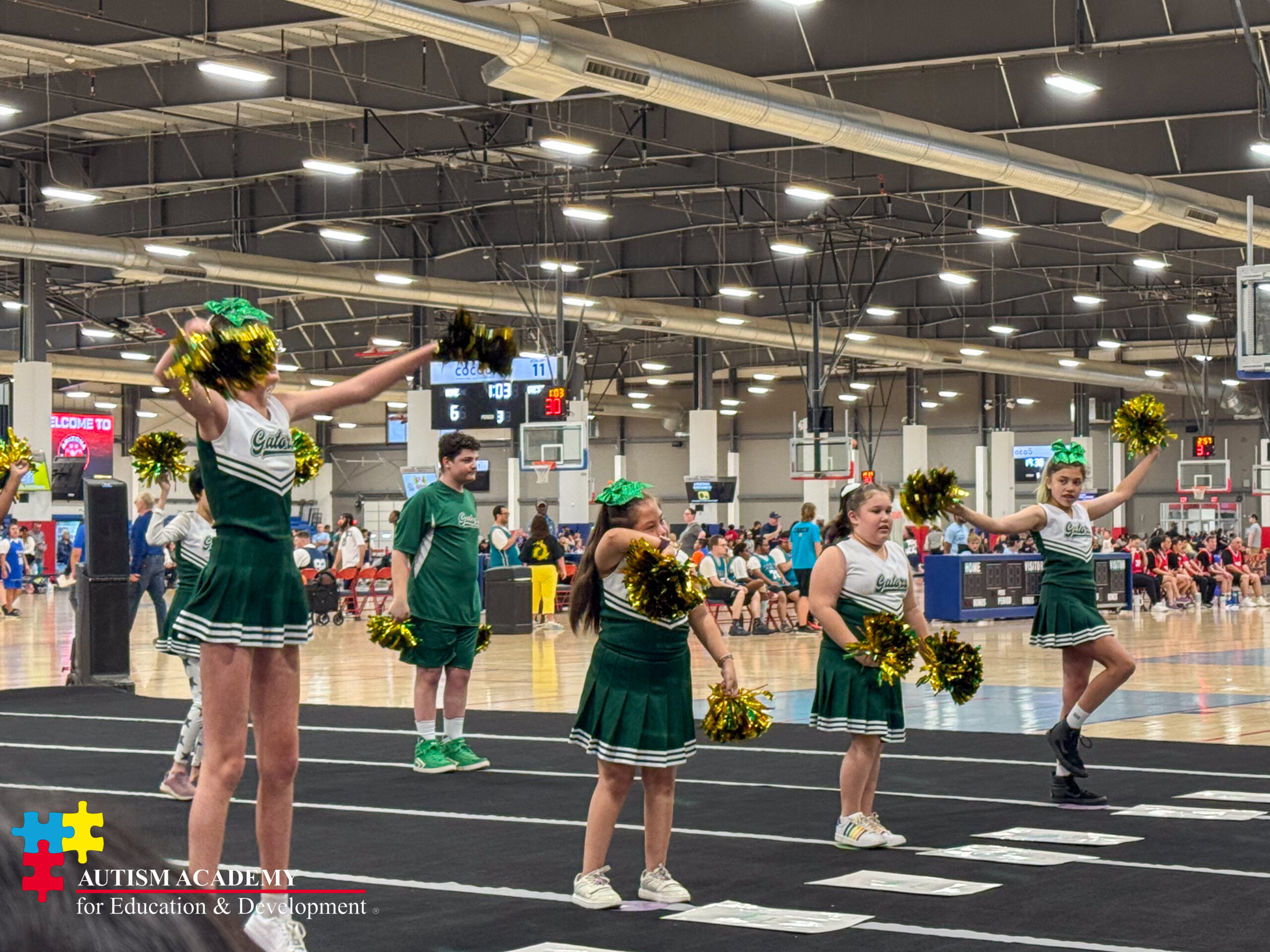 cheerleaders special olympics